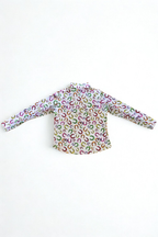 IBKUL Pezula Long-Sleeve Zip Top Multi