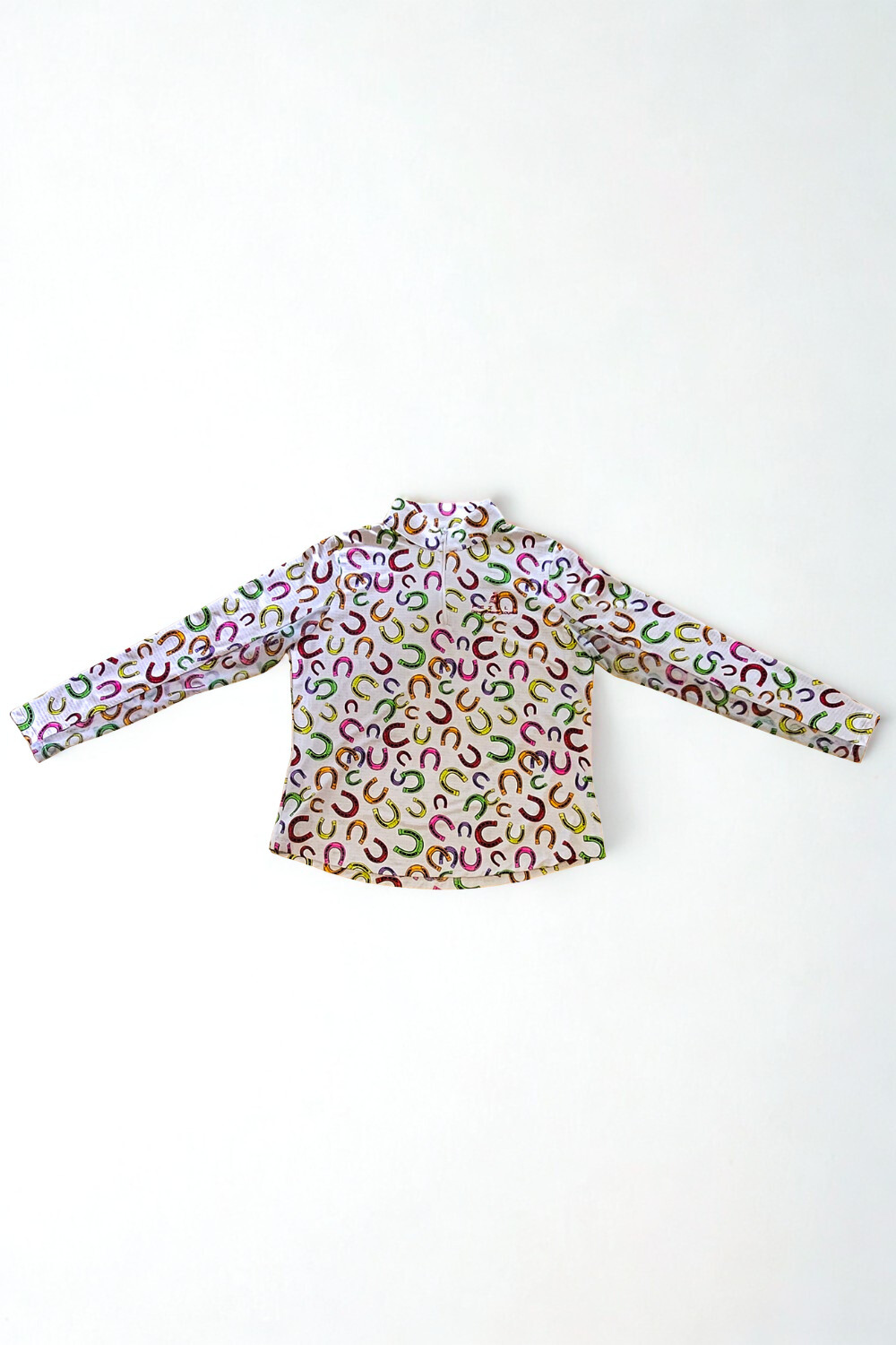 IBKUL Pezula Long-Sleeve Zip Top Multi