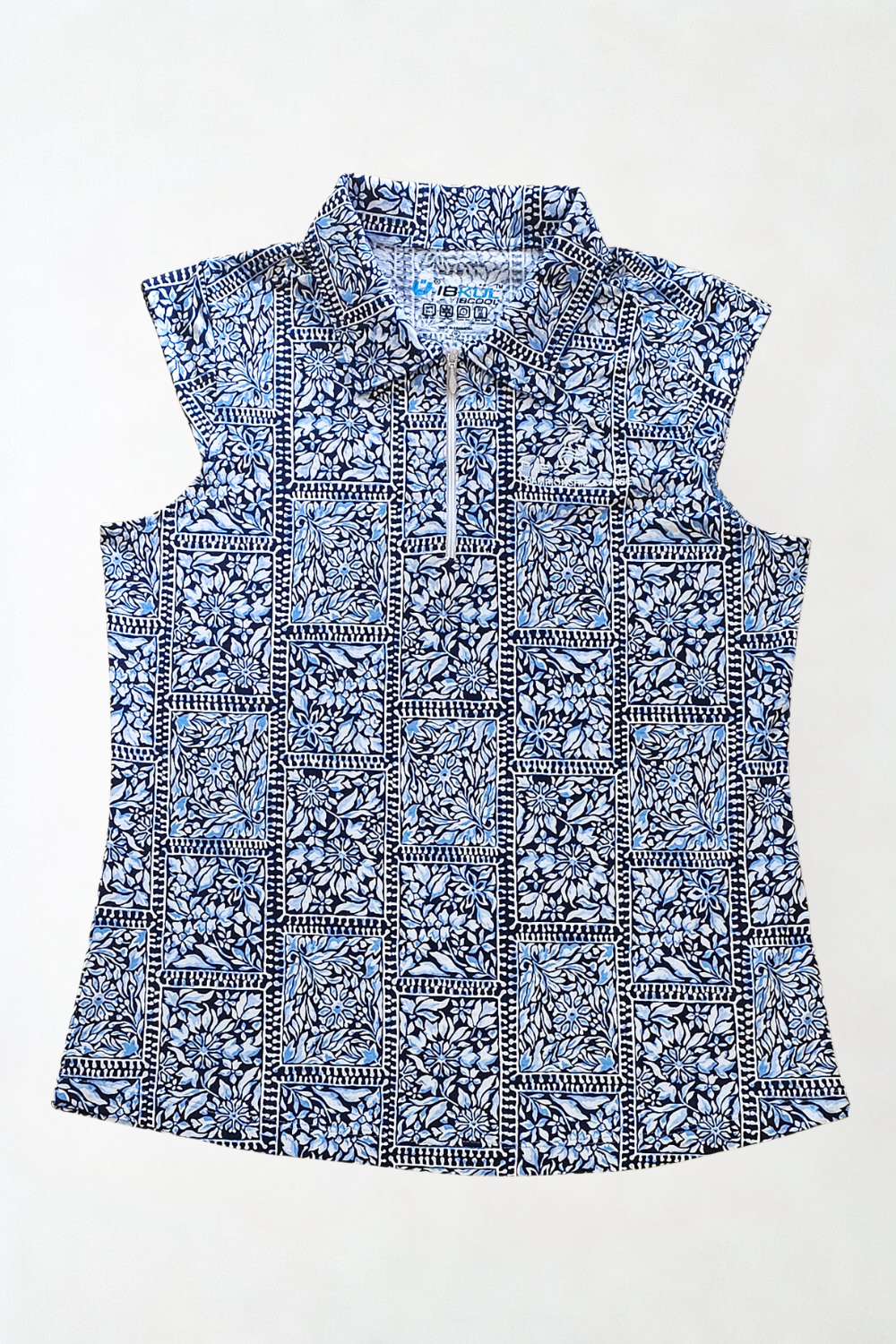 IBKUL Pezula Sleeveless Polo Peri Navy