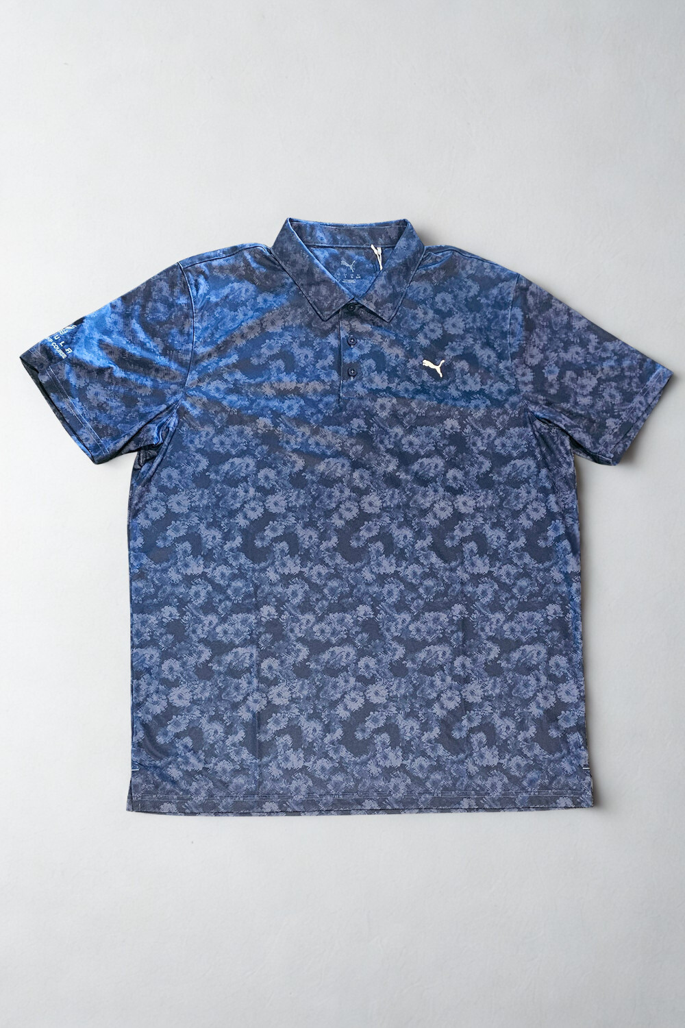 Puma Pezula Colourblock Polo Deep Navy