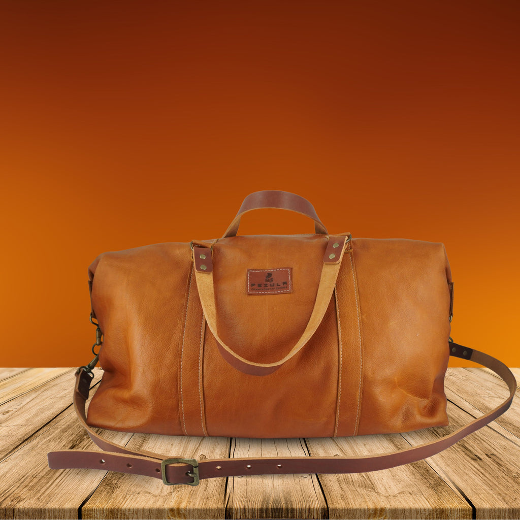 Pezula Genuine Leather Travel Bag