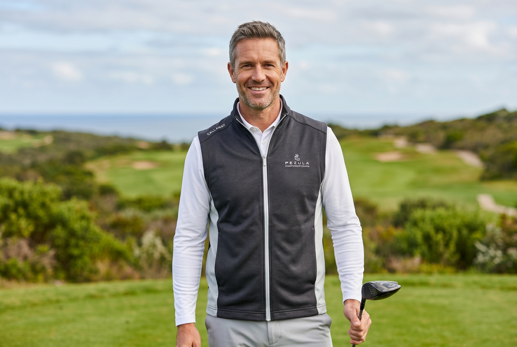 Callaway Pezula Thermal Peacoat - Black & Grey