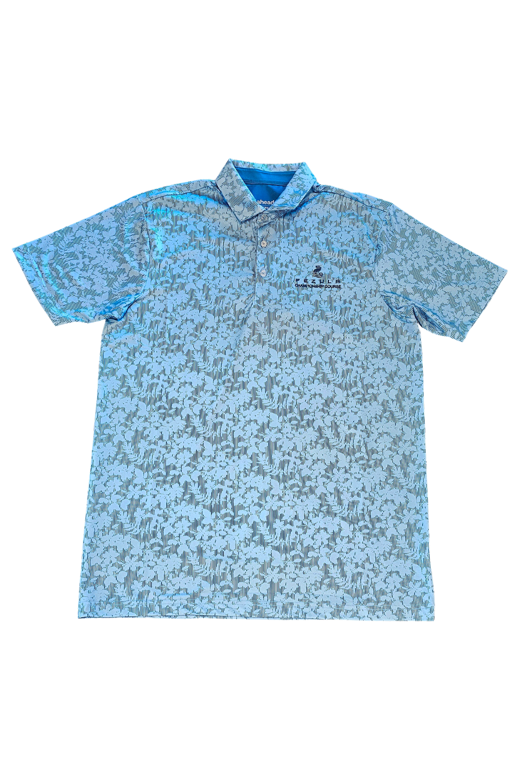 Ahead Pezula Performance Polo Ocean Mist
