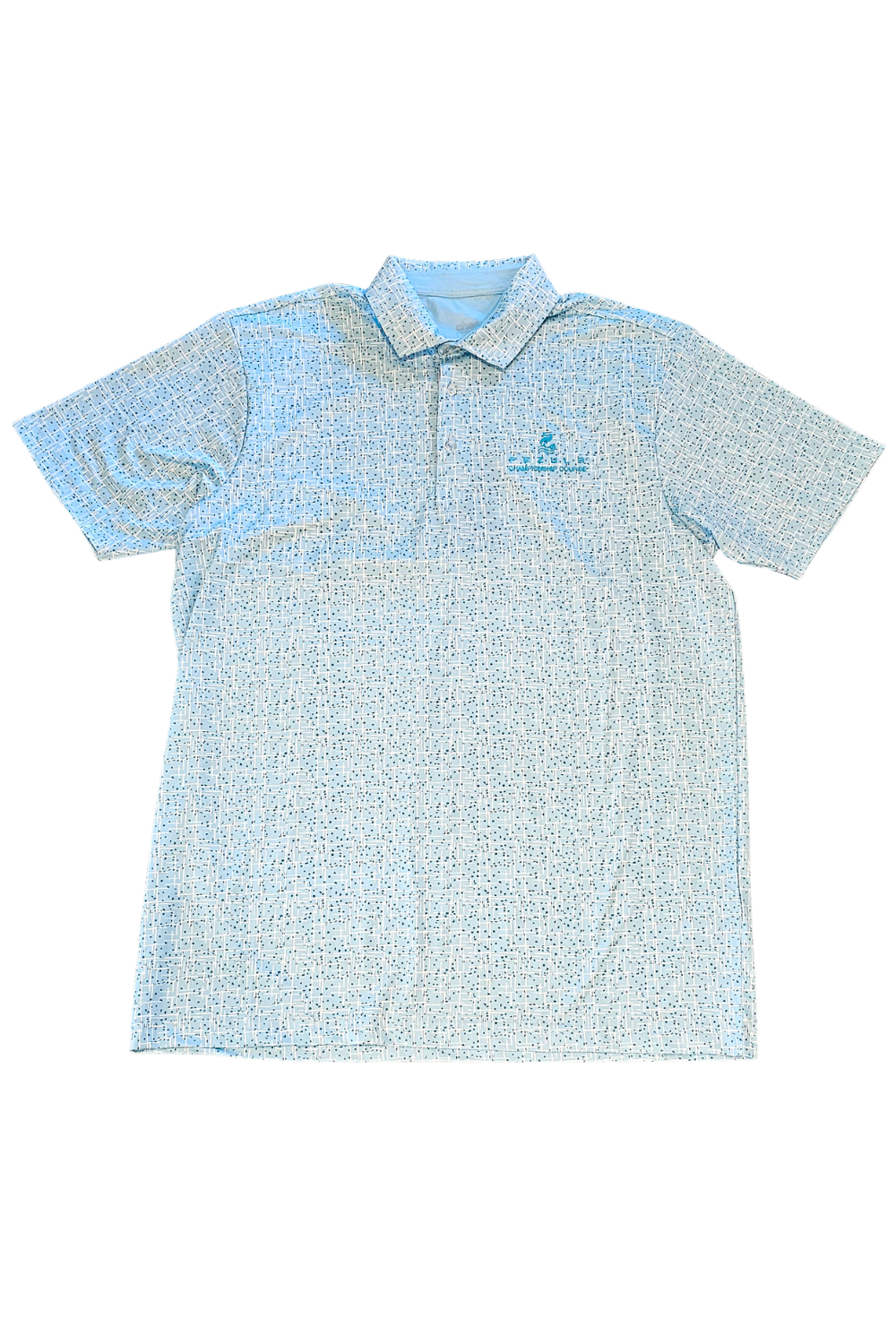 Ahead Pezula Performance Polo Seabreeze Geo
