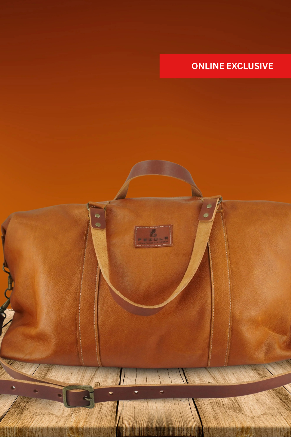 Pezula Genuine Leather Travel Bag