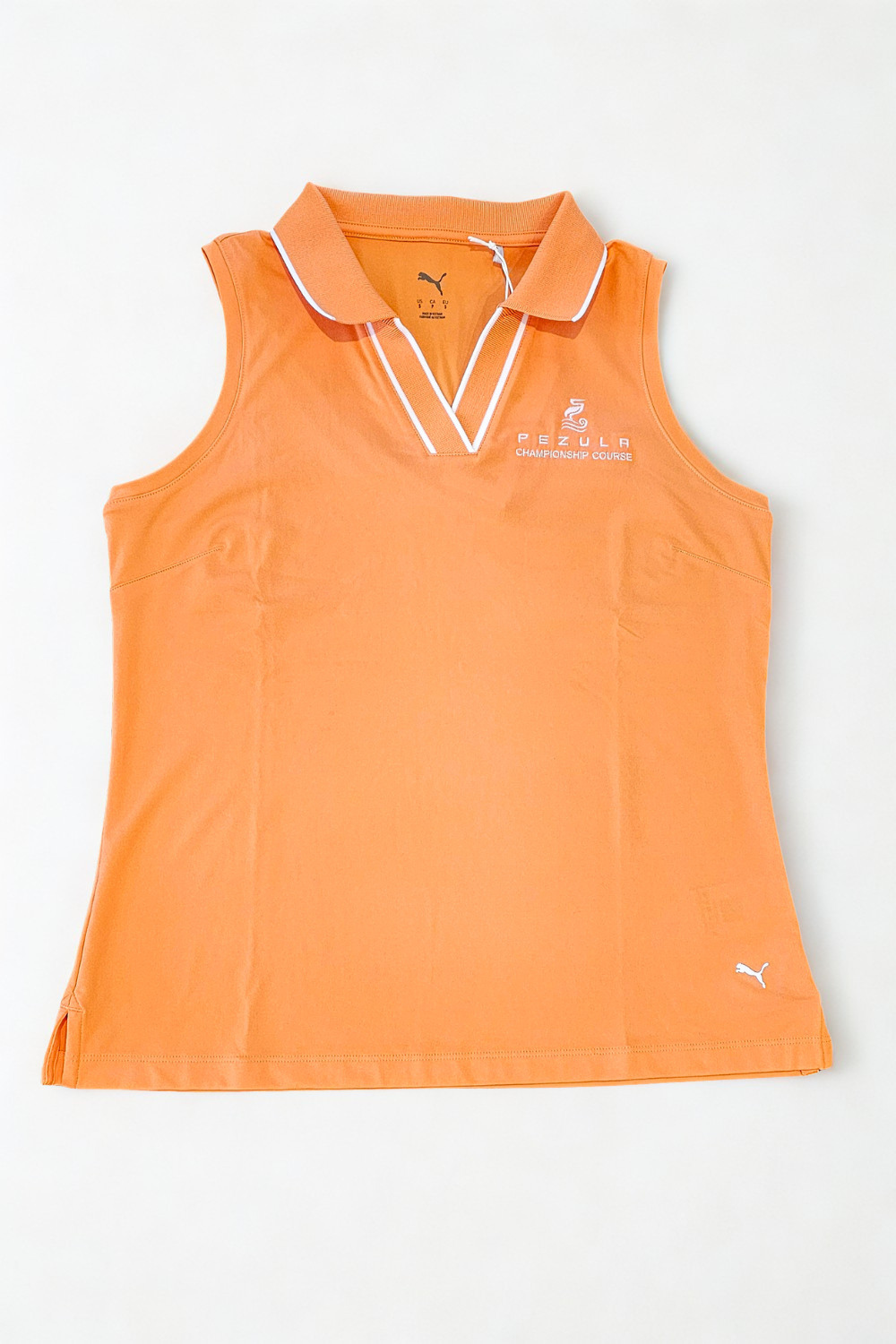 Puma Pezula Cloudspun Polo - Melon Glow
