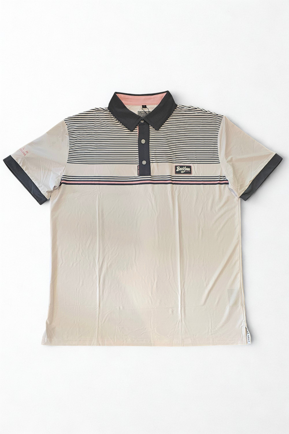 BooYaa Pezula Golf Polo - Classic Stripe Edition
