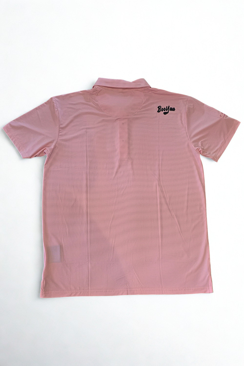 BooYaa Pezula Golf Polo - Classic Stripe Blush