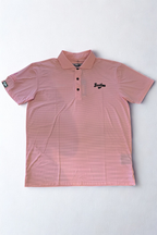 BooYaa Pezula Golf Polo - Classic Stripe Blush