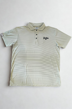 BooYaa Pezula Golf Polo - Classic Stripe Sage