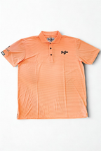 BooYaa Pezula Golf Polo - Classic Stripe Orange