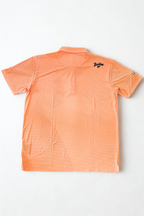 BooYaa Pezula Golf Polo - Classic Stripe Orange