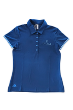 Adidas Pezula Jacquard SS Polo Navy Blue