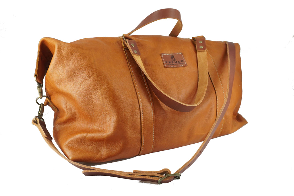 Pezula Genuine Leather Travel Bag